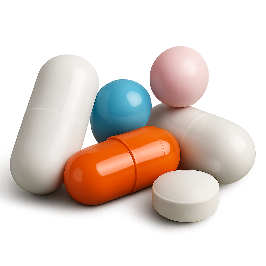 Medical Pills and Capsules